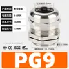 Conector Impermeável para Cabo Tipo M/Pg/G/Npt de Latão Niquelado Hongjues Prensa-cabos IP68 Cabeça de Preenchimento