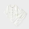 Traje para bebé recién nacido Ultrafino Ropa para el hogar Top fino Algodón fantasía Verano Pantalones para niños Sueltos Aire acondicionado para bebé