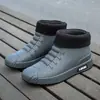 Botas de Lluvia Nuevas para Hombre Zapatos Impermeables Ropa Exterior Moda Estudiante Caña Corta Cuatro Estaciones Trabajo Antideslizantes Botas de Lluvia Zapatos de Goma para Adultos Comercio Exterior