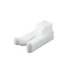 Base de Pie Prensatelas Seis Mariposas T350-D Pie Prensatelas Puntada de Dobladillo de 0.2 Plástico Blanco Cuero Base de Pie Prensatelas para Máquina de Coser Plana Engrosada