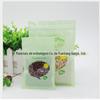 Desfrute delicioso saco de osso transparente janela transparente plástico Ziplock saco de frutas secas embalagem de alimentos em estoque 100 pcs/bag
