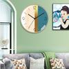 Reloj de pared de 12 pulgadas (30 cm), nuevo, imitación madera de bambú china, cepillado, silencioso, moderno, para sala de estar, personalizado, creativo, transfronterizo
