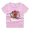 Ropa infantil nueva de 2023, camiseta de manga corta de verano para niños, camisa de algodón para niños y niñas, camiseta de media manga para bebés, top para niños