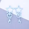 Boting Llavero de Cangrejo Estrella de Cinco Puntas Pintado DIY Lindo Versátil Colgante Accesorios Venta al por Mayor