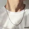 Cadena para la clavícula de hombre y mujer de temperamento frío simple descolorido, estilo hip-hop, todo-partido, diseño de nicho, exquisito collar de moda
