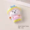 Accesorios de Resina DIY de Dibujos Animados Joyería Oso de Cinco Estrellas Pegamento de Crema Pasador Funda para Teléfono Hebilla de Zapato Llavero Colgante con