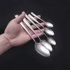 Juego de Cuchillo, Tenedor y Cuchara Cuadrados de Acero Inoxidable para Hotel Cocina Occidental Cuchillo y Tenedor para Steak, Cuchara de Mesa para el Hogar, Cuchara y Tenedor de Postre, Juego de Vajilla Brillante