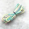 Cuerda de Algodón Retorcida de Color 4.9m mm Sección de Algodón Puro Teñida por Secciones Cuerda para Manualidades DIY Material de Cuerda Tejido de Cuerda Tapiz