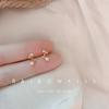 Pendientes de Perlas Artificiales con Forma de Rama para Mujer, Lujo Simple y Ligero, Pendientes Estilo Ins Cool, Pendientes Elegantes de Celebridad de Internet, Nuevo Modelo 2024