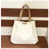 Bolso de Hombro de Gran Capacidad para Mujer, Color Sólido, Moderno y Sencillo, Cremallera de Nylon, Nuevo Modelo 2026, Bolso Tote Plegado Impermeable