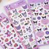 Pegatinas de diario originales autorizadas coolomi doradas, dibujos animados lindos coolomi Goka, pegatinas decorativas para funda de teléfono