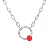 Cadena Dorada en Forma de V con Cabeza y Cola Completamente Diamantadas, Collar Estilo Uña, Inspirado en Celebridades, Estilo Lujo Ligero, Incrustado de Diamantes, Cadena de Clavícula de Alta Gama