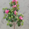 Fábrica Directa de Flores Artificiales de Buganvilla Cabello Boda Decoración Props Fotografía Flores Falsas Transfronterizo Artificiales Biónicas Flores Venta al por Mayor