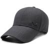 Sombrero para Hombre Verano Mediana Edad y Anciano Protector Solar Gorra de Béisbol Primavera y Otoño Ocio al Aire Libre Gorra de Tela para Papá Gorra para Anciano