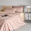 Conjunto de quatro peças de algodão de fibra longa de Xinjiang com 120 fios 100% algodão puro capa de edredom lençol de cama capa de colchão de alta qualidade têxtil para casa Nantong