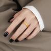 Anillo Coreano Estilo Ins Nuevo Nicho Láser 5201314 Moda Pareja de por Vida Titanio Dedo Índice