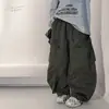 Macacão Infantil Primavera/Outono 2026 Novo Estilo Crianças Médias e Grandes Calças de Moletom de Outono Roupas de Outono para Meninos Calças Casuais Tendência Cool