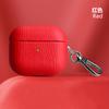 Adequado para Apple Airpods2 Capa Protetora Segunda e Terceira Geração Pro Fone de Ouvido Bluetooth Capa de Couro Tipo Concha da Moda