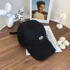 Gorra de Béisbol Bordada con Letras Nuevas de Primavera 2025 para Mujer Versión Coreana Versátil Circunferencia de Cabeza Grande Parte Superior Suave Visera de Pato Sombrero Casual