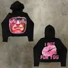 Sudadera con capucha para hombre Y2K Harajuku Hip Hop Estampado Gráfico de Dibujos Animados Pullover Moda Casual Holgada Sudaderas Hombre