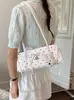 Bolso Pequeño con Lazo Estilo Ballet para Mujer 2026 Nuevo Dulce Bolso Baguette de Lunares Elegante Bolso de Hombro