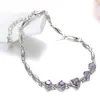Pulsera de Corazón de Moda Boyi para Mujer, Joyería de Pareja, Dulce Accesorio de Mano Estilo Coreano, Regalo de San Valentín para Mejor Amiga