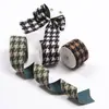 Cinta Suave Cuadrada Grande de un Solo Lado Vintage Material para Lazos DIY Cinta para Pasteles Decoración de Regalo Corbata de Moño Cinta para el Cabello