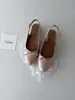 Sandalias Redondas de Estilo Francés con Lazo First Encounter de Temporada para Mujer, Sandalias Elegantes y Versátiles de Correa Única con Espalda Abierta