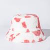 Sombrero de pescador de felpa de vaca, otoño e invierno, imitación de piel de conejo, nuevo sombrero de comercio exterior, exportación, estilo europeo y americano, sombrero de lavabo de moda, marea