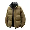 2026 Nueva Chaqueta de Algodón Gruesa con Cuello Alto para Hombres y Mujeres, Nuevo Estilo de Invierno Ropa a Prueba de Frío, Abrigo de Algodón Holgado para Parejas