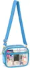 Bolsa Cruzada Transparente Popular de Amazon Bolso de Hombro Impermeable Portátil para Conciertos y Deportes Bolsa Shiling de Guangzhou OEM