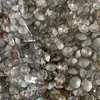 Strass com Fundo Pontiagudo 6mm 8mm, Decorações Grandes Quadradas para Nail Art, Strass de Cristal, Brilho Super Intenso Aurora Iridescente para Decoração de Unhas DIY