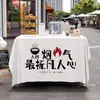 Mantel Especial para Puestos de Mercado Nocturno, Impermeable y a Prueba de Aceite, Cartel Creativo DIY de Moda, Tela Publicitaria Colgante de PVC