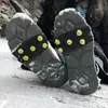 Venta Directa del Fabricante de Crampones: Cubrezapatos para Exteriores, Herramienta Antideslizante, Picos para Escalada en Nieve, Equipo de Montañismo, Engrosados con 5, 8, 10 Dientes
