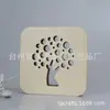 Lámpara de Madera para Decoración de Habitación Infantil Lámpara de Madera de Animal Marco de Luz Decorativo para Dormitorio