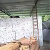 Grande sala de secagem de madeira com bomba de calor secagem de madeira equipamento de desumidificação sala de secagem de placas recuperação de calor residual AHEU