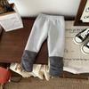 [En Stock] Leggings Gruesos Forrados de Polar Dk241203 para Niños Leggings Integrados de Polar para Niñas Otoño e Invierno 2025