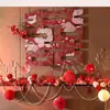 Diseño de Habitación de Boda Cadena de Perlas Artificiales Cadena de Cuentas Conectadas Decoración de Fiesta de Boda Banquete de Compromiso Suministros de Boda