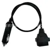 Cable de Alimentación Hembra Obdii a Encendedor de Cigarrillos Cable de Alimentación para Diagnóstico de Coche Obdii