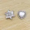 Novo Padrão Floral Estilo Coreano Fivela de Strass Fivela de Strass Pérola de Liga Acessórios de Cabelo DIY Peças Acessórios para Tamanco