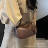 Bolsas de moda de este año: Bolsos tipo almohada para mujer, Moda Retro Otoño e Invierno 2026, Bolsos de Hombro Versátiles con Correa Ancha