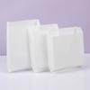 Sacos de Papel Kraft Branco à Prova de Óleo em Estoque para Embalagem de Alimentos, Adequados para Frango Frito, Batatas Fritas, Produtos de Panificação e Comida para Levar