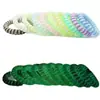 Cordón Luminoso de Alta Elasticidad para Teléfono Goma para el Cabello Color Sólido Banda de Goma Pulsera Grande Cuerda para el Cabello Color Caramelo Funda de Cuero Espiral