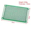 Placa de fibra de vidrio estañada de alta calidad de doble cara placa de pulverización de estaño Placa Experimental PCB Placa de agujeros con espaciado de 2,54 panel doble