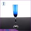 Taça de vidro de vinho doce de cor criativa 200ml de vidro de cristal sem chumbo Taça de champanhe azul