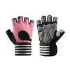 Guantes de Fitness con Soporte Integrado para Muñeca para Mujeres, Antideslizantes, Anti-Ampollas, Absorbentes de Impactos, de Medio Dedo para Hombres, Adecuados para Dominadas