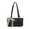 Bolsa de Axila Lisa de Color Nuevo Otoño 2026 Bolso de Mano Dulce Fresco Moda Simple Nicho Bolso de Hombro de Gran Capacidad