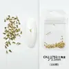 Decoraciones Mini Clavos Remache para Uñas, Versátiles Formas 3D Ovaladas, Triangulares y Romboidales, Populares Accesorios Metálicos de Aleación para Uñas DIY