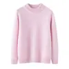 100% Cachemira Suéter de Punto Unisex para Niños Rosa Nuevo Jersey Cárdigan de Punto Trenzado Ropa de Punto
