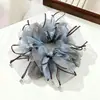 Goma para el pelo de Malla con Lazo de Pedrería para Mujer Estilo Lujo Ligero de Alta Gama Goma para el Cabello Cola de Caballo Baja Moño Accesorio para el Cabello Cuerda para el Cabello